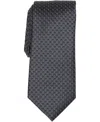 Perry Ellis Portfolio Men's Davison Mini Neat Tie In Black