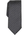 Perry Ellis Portfolio Men's Delson Geometric Tie In Black