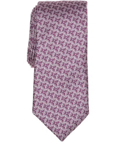 Perry Ellis Portfolio Men's Delson Geometric Tie In Multi