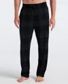 Perry Ellis Portfolio Men's Deluxe Touch Twill Plaid Print Pajama Pants In Multi