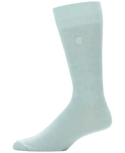 Perry Ellis Portfolio Men's Diamond Stitch Socks In Green