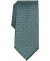 Perry Ellis Portfolio Men's Draughton Geo-pattern Classic Tie In Green