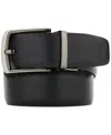 Perry Ellis Portfolio Men's Halfmoon Belt In Blk20