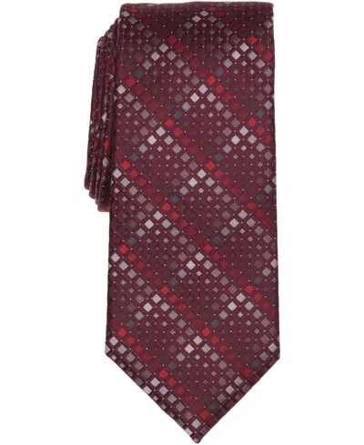 Perry Ellis Portfolio Men's Janda Geo-pattern Classic Tie In Multi