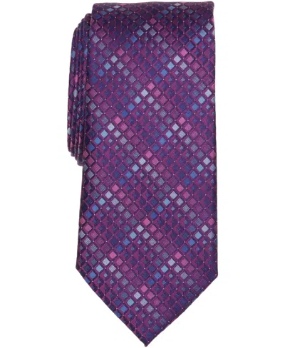 Perry Ellis Portfolio Men's Janda Geo-pattern Classic Tie In Multi