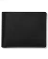 Perry Ellis Portfolio Men's Leather Park Avenue Bifold Wallet In Black