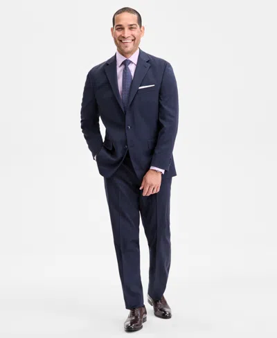 Perry Ellis Portfolio Men's Modern-fit Nested Suit In Brown