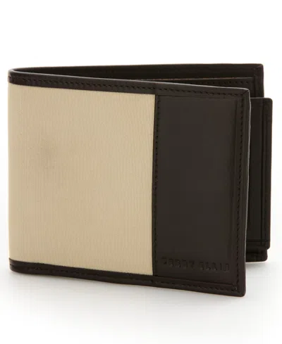 Perry Ellis Portfolio Men's Ombre Horizon Leather Wallet