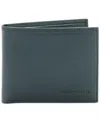 Perry Ellis Portfolio Men's Outlined Pebble Bifold Wallet