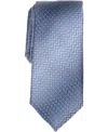 Perry Ellis Portfolio Men's Paynter Geo-pattern Classic Tie In Blue