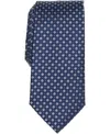 Perry Ellis Portfolio Men's Rosser Geo Pattern Classic Fit Tie In Blue