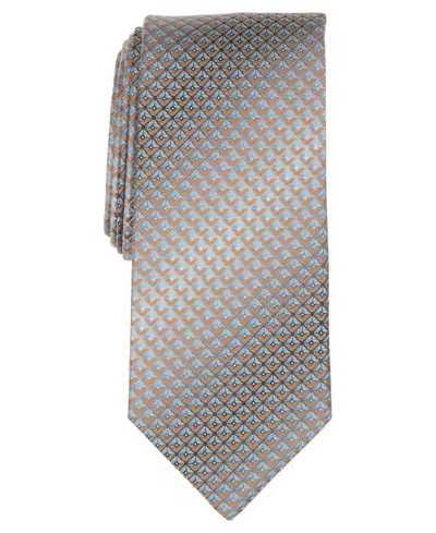 Perry Ellis Portfolio Men's Sagle Neat Classic Tie In Neutral