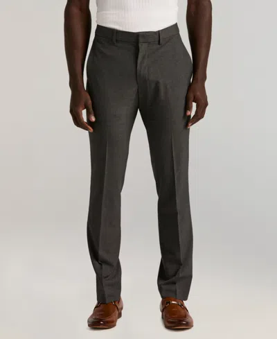 Perry Ellis Portfolio Men's Slim-fit Dress Pants In Black