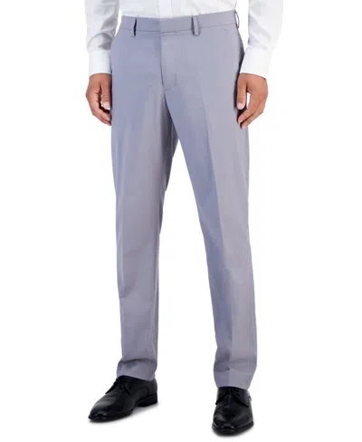 Perry Ellis Portfolio Men's Slim-fit Non-iron Performance Stretch Heathered Dress Pants