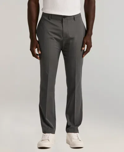 Perry Ellis Portfolio Men's Slim-fit Stretch Dress Pants In Brown