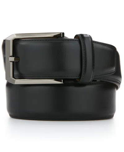 Perry Ellis Portfolio Men's Smooth Dress Belt In Black