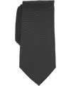 Perry Ellis Portfolio Men's Tarrant Solid Tie In Black
