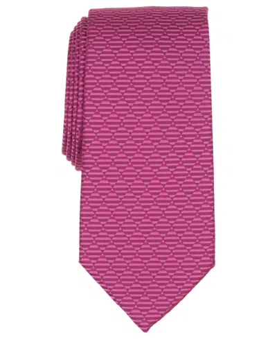 Perry Ellis Portfolio Men's Tarrant Solid Tie In Pink