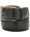 Perry Ellis Portfolio Men's Tokyo Brown Belt In Black