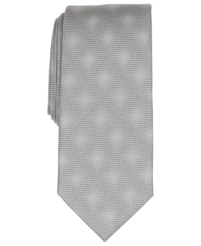 Perry Ellis Portfolio Men's Wolcott Jacquard Classic Tie In Gray