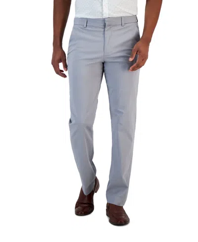 Perry Ellis Portfolio Mens Essentials Slim-fit Dress Pant In Blue