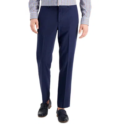 Perry Ellis Portfolio Mens Recycled Polyester Dress Pants In Chiseled