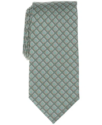 Perry Ellis Portfolio Perry Ellis Men's Buttaro Grid-pattern Tie