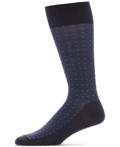 Perry Ellis Portfolio Perry Ellis Men's Socks, Pin Dot Men's Socks In Black