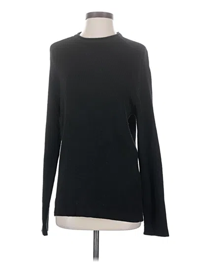 Pre-owned Perry Ellis Pullover Sweater In Black