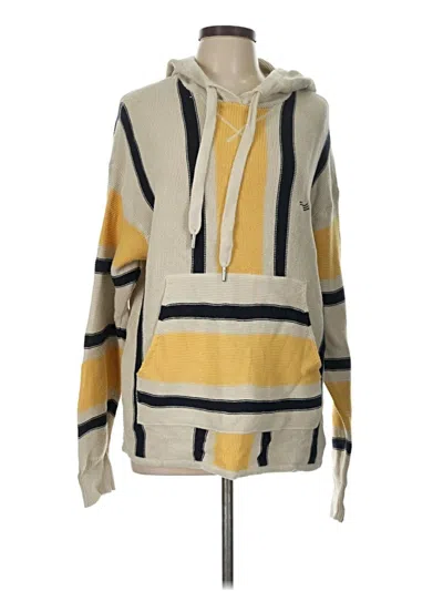 Pre-owned Perry Ellis Pullover Sweater In Yellow