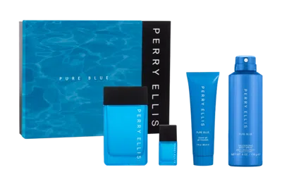 Perry Ellis Pure Blue 4 Piece Gift Set
