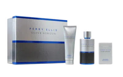 Perry Ellis Silver Horizon 3 Piece Gift Set In Transparent