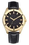 Perry Ellis Solar Powered 3-hand Quartz Strap Watch, 41mm