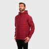 Perry Ellis Tech Stretch Softshell Jacket In Red