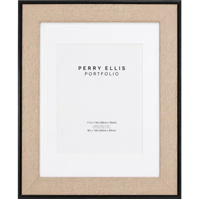 Perry Ellis Textured Beveled Photo Frame In Neutral