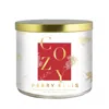Perry Ellis Unisex Cozy 14.5 oz Scented Candle 810044122794 In Red