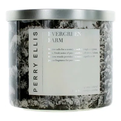 Perry Ellis Unisex Evergreen Farm 14.5 oz Scented Candle 810044122770 In Multi