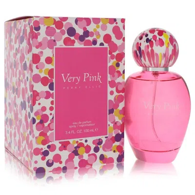 Perry Ellis Very Pink Eau De Parfum Spray For Women - 3.4 oz In White