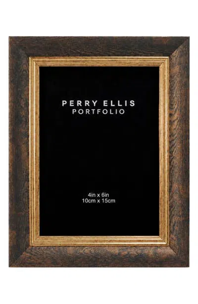 Perry Ellis Wood Picture Frame In Black