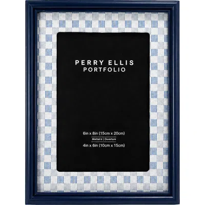 Perry Ellis Wood Picture Frame In Blue