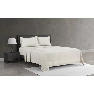 Perry Ellis Yvonne Neutral 3pc Sheet Set In Beige