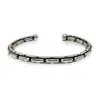 Perry Gargano Chain Link Cuff - Silver - Mens Bracelet - Waterproof In Silver