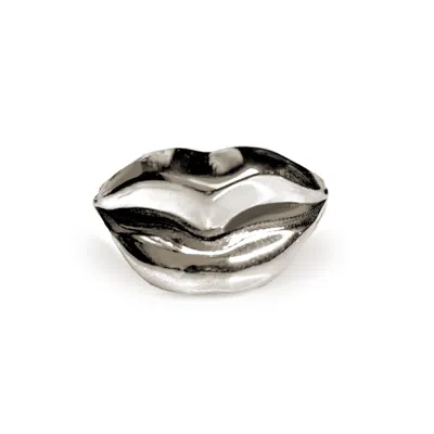 Perry Gargano The Dali Lips Ring - Silver - Avant Garde Womens