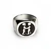 Perry Gargano The Friendship Ring - Sterling Silver Mens Vintage Promise