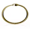 Perry Gargano The Ouroboros Snake Cuff - Gold Brass Mens