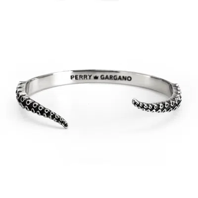 PERRY GARGANO THE TENTACLE CUFF - SILVER - MENS WATERPROOF