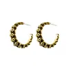Perry Gargano Women's Tentacle Hoop Earrings - Gold - Nautical Waterproof