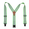 Perry Suspenders Elastic Hook End Reflective Suspenders In Green