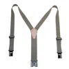 Perry Suspenders Men's Elastic 1.5 Inch Wide Hook End Suspenders In Multi