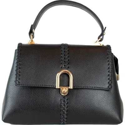 Persaman New York Adeline 18 Satchel Bag In Black